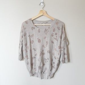 👜 2/$30 Wilfred balzac leopard sweater